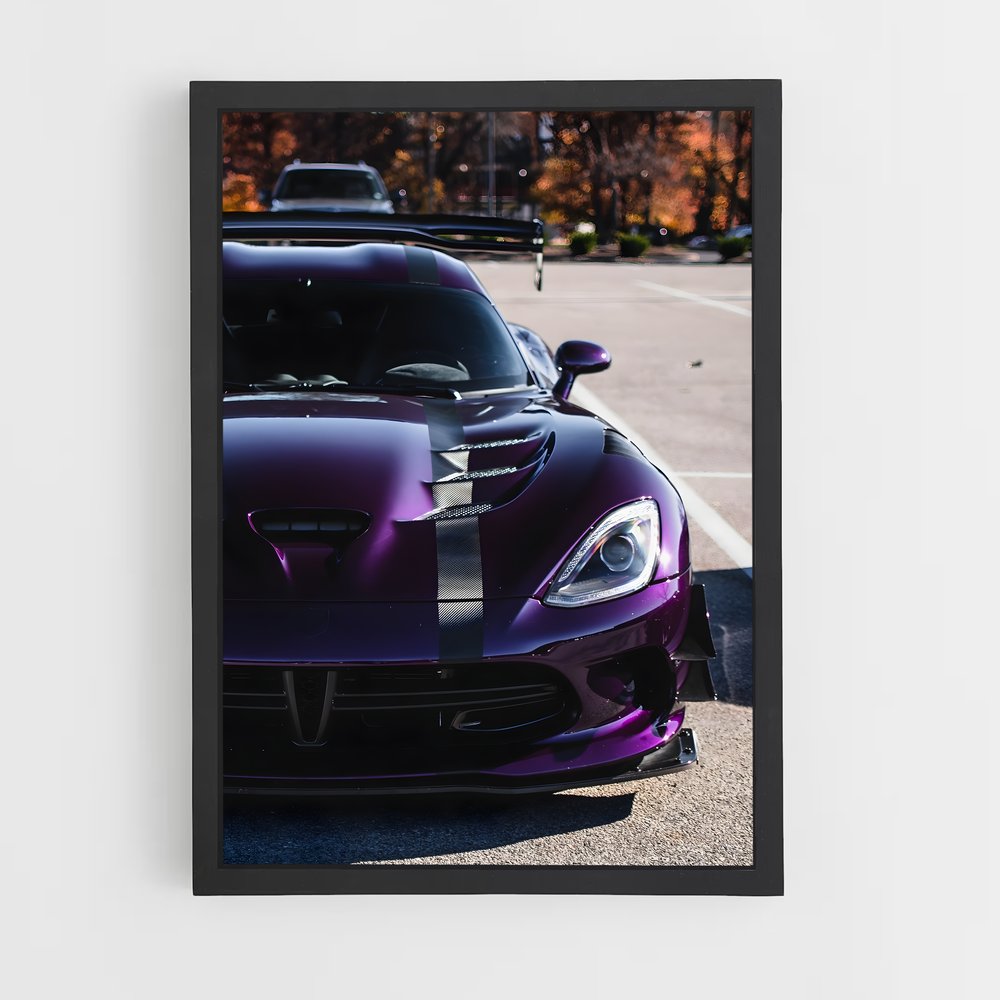 Poster Viper Électrique – affiche Dodge (vue 2)